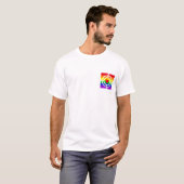 #LGBT #love #pride #gay #lesbian #freedom #parade T-shirt (Voorkant volledig)