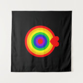 #LGBT #love #pride #gay #lesbian #freedom #parade Wandkleed (Voorkant (horizontaal))