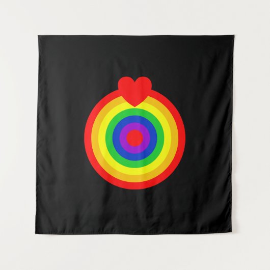 #LGBT #love #pride #gay #lesbian #freedom #parade Wandkleed (Voorkant)