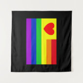 #LGBT #love #pride #gay #lesbian #freedom #parade Wandkleed (Voorkant (horizontaal))