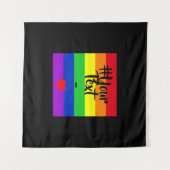 #LGBT #love #pride #gay #lesbian #freedom #parade Wandkleed (Voorkant (horizontaal))