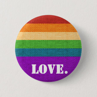 LGBT Love Ronde Button 5,7 Cm
