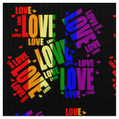 LGBT Love-tekst Stof (Close Up)