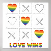 LGBT Love Wins Poster (Voorkant)
