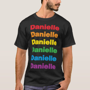 LGBT Lovely Lesbian Danielle Name Fijne T-shirt