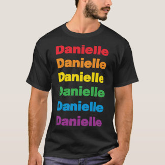 LGBT Lovely Lesbian Danielle Name Fijne T-shirt