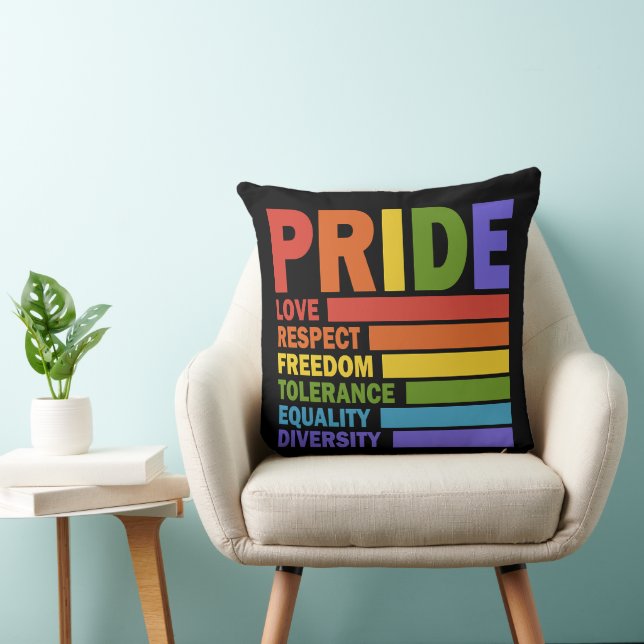 LGBT Maand van de Gay Pride LGBT Kussen (Stoel)
