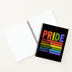 LGBT Maand van de Gay Pride LGBT Notitieboek