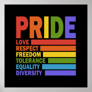LGBT Maand van de Gay Pride LGBT Poster