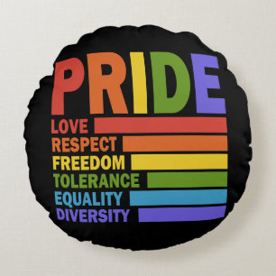 LGBT Maand van de Gay Pride LGBT Rond Kussen
