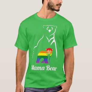 LGBT Mama Beer Gay Pride Equal Rights Rainbow T-shirt