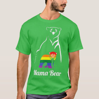 LGBT Mama Beer Gay Pride Equal Rights Rainbow T-shirt