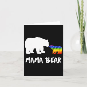 LGBT Mama Beer Mom Lesbische Homo Biual Transgende Kaart