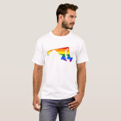 LGBT Maryland, VS-staatskaart T-Shirt (Voorkant volledig)