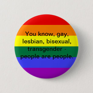LGBT-mensen Ronde Button 5,7 Cm