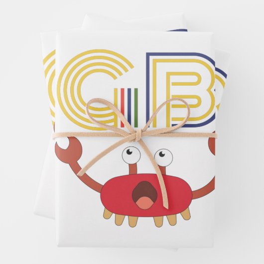 LGBT - Mensenrechten - Cute Crab Inpakpapier Vel (In situ)