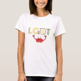 LGBT - Mensenrechten - Cute Crab T-shirt