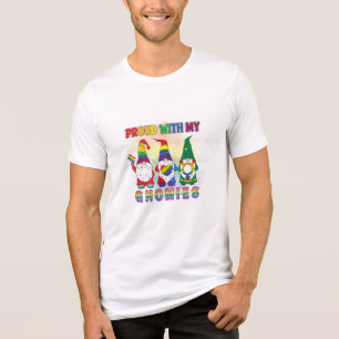 LGBT met mijn gnomen Tri-Blend Shirt