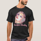 LGBT Mooie Darling Snoep Darling T T-shirt (Voorkant)