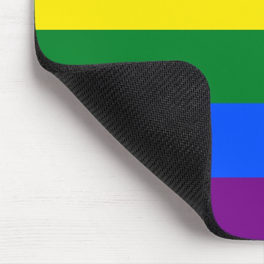 LGBT mousepad Muismat (Hoek)