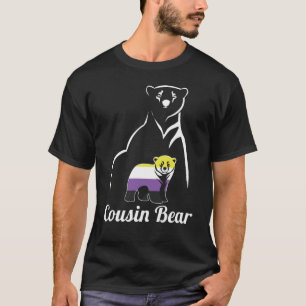 LGBT niet-Binair Beer van de Neef van de Neef Enby T-shirt
