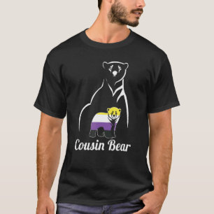 Lgbt Niet Binair Neef Beer Enby Niet Binair Pride T-shirt