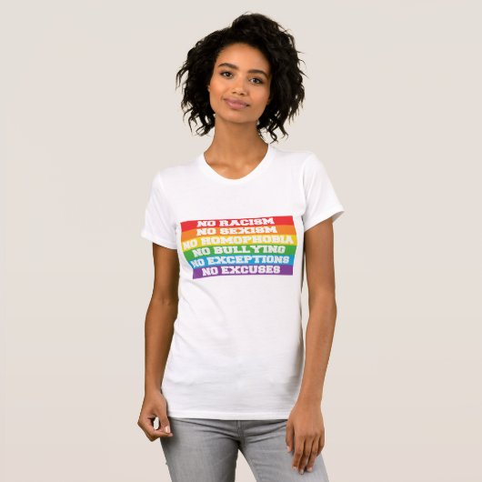 LGBT-offertes T-shirt (Voorkant volledig)