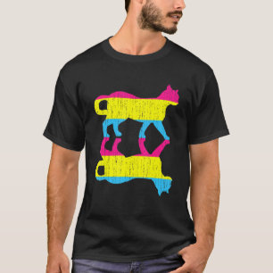Lgbt Pan Pride Pansexualiteit Vlag Huisdier Dier K T-shirt