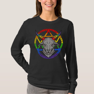 LGBT Pentagram Geit Gothic LGBT T-shirt