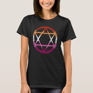 Lgbt Pentagram Goat Gothic Lesbian T-shirt