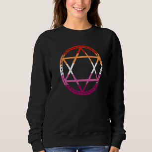 Lgbt Pentagram Goat Gothic Lesbian Trui