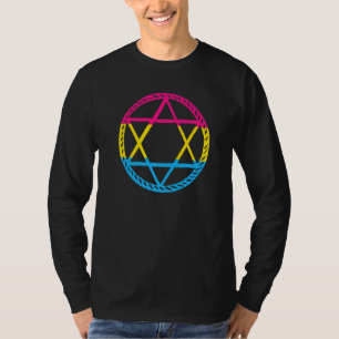 Lgbt Pentagram Goat Gothic Pansexual T-shirt