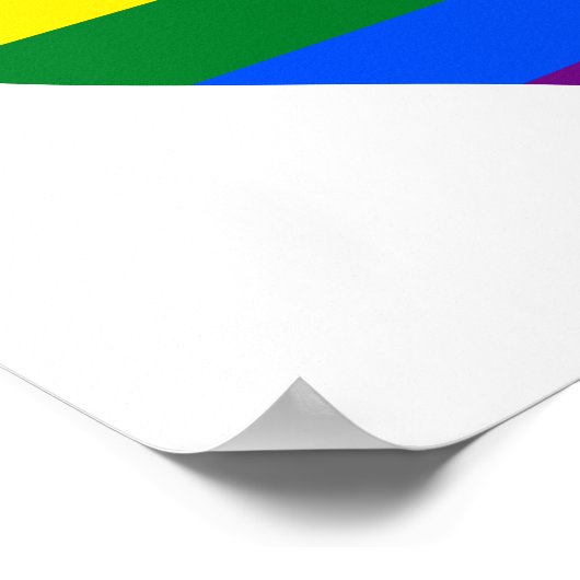 LGBT-poster met pride Poster (Hoek)