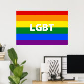 LGBT-Poster Poster (Thuiskantoor)