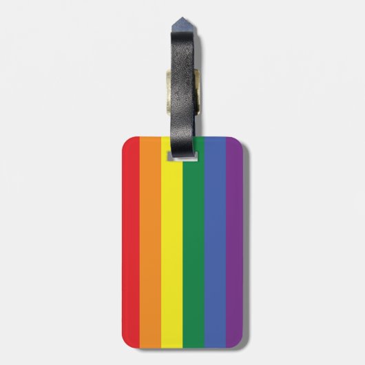LGBT Pride Bagage Labels (Achterkant verticaal)