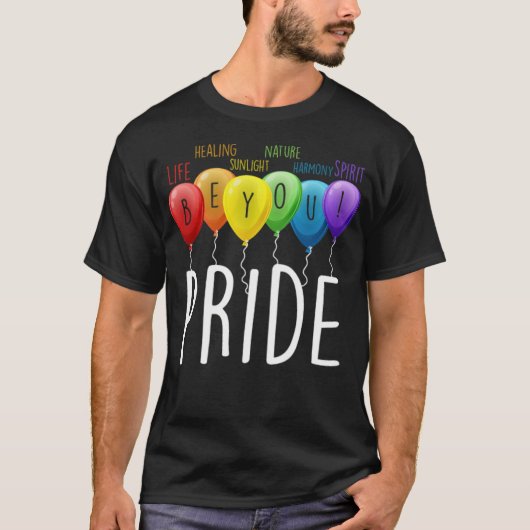 LGBT Pride ballonnen - standaard-scale-4_00x T-shirt (Voorkant)