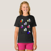 LGBT Pride Bee Swarm Essential T-Shirt (Voorkant volledig)