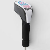 LGBT Pride Bescherm Trans Transgender Jongeren Kin Golfheadcover (Schuin)