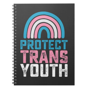 LGBT Pride Bescherm Trans Transgender Jongeren Kin Notitieboek