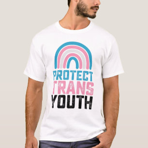 LGBT Pride Bescherm Trans Transgender Jongeren Kin T-shirt