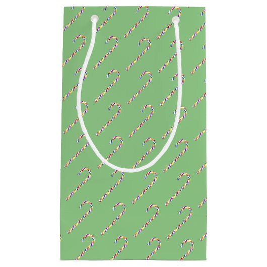 LGBT+ Pride Candy Cane Cadeautas (Voorkant)