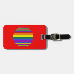 LGBT Pride Colors Bagagelabel