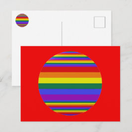 LGBT Pride Colors Briefkaart