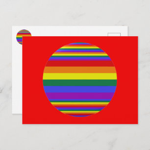 LGBT Pride Colors Briefkaart