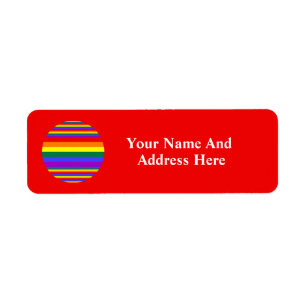 LGBT Pride Colors Etiket