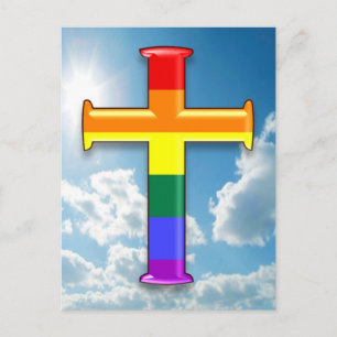 LGBT Pride Cross Briefkaart