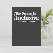 LGBT Pride: de toekomst is inclusief lesbiennes Kaart (Staand voorkant)