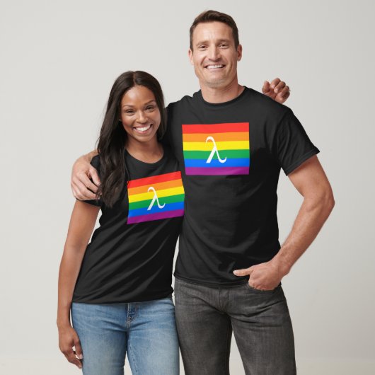 LGBT Pride en Activism Lambda T-shirt (Unisex)