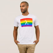 LGBT Pride en Activism Lambda T-shirt (Voorkant volledig)