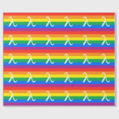 LGBT Pride en Activisme Lambda Cadeaupapier (Vlak)